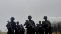 TNI-Polri Ledakkan Sebuah Bangunan Diduga Markas Teroris
