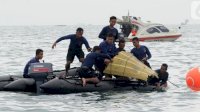KNKT Temukan CVR Sriwijaya Air SJ-182 dalam Lumpur Bawah Laut