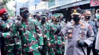 Usai Konsolidasi, Panglima TNI Bersama Kapolri ‘Sisir’ Tanah Abang