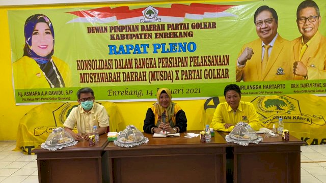 Golkar Enrekang Tetapkan Panitia dan Jadwal Musda
