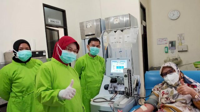 RSUP Kota Parepare menghadirkan sistem pengambilan Plasma Darah