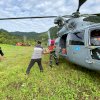 Krisis Pangan Daerah Terisolir Pasca Gempa Sulbar, Helikopter TNI AL Kirim Logistik 4 Sortie Per Hari