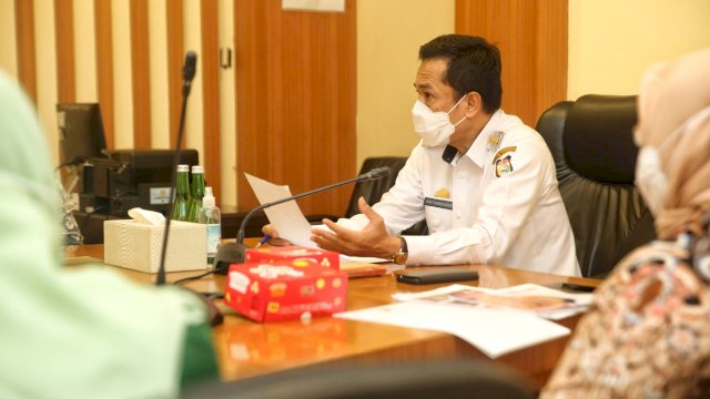 Saat Rudy Djamaluddin memimpin rapat bersama BP2M terkait UMKM. || Dok: HMS