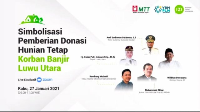 Wagub Sulsel Resmikan 26 Unit Hunian Tetap untuk Korban Banjir Lutra