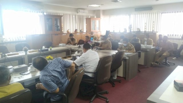 Rapat Komisi D DPRD Provinsi Sulawesi Selatan Perihal Membahas Persoalan Tapal Batas Daerah 