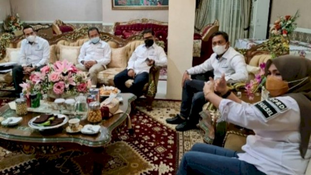 Ketua DPRD Sulsel Andi Ina Kartika Sari Menerima Rombongan DPP Inkindo Dirumah Jabatan Ketua DPRD Sulsel
