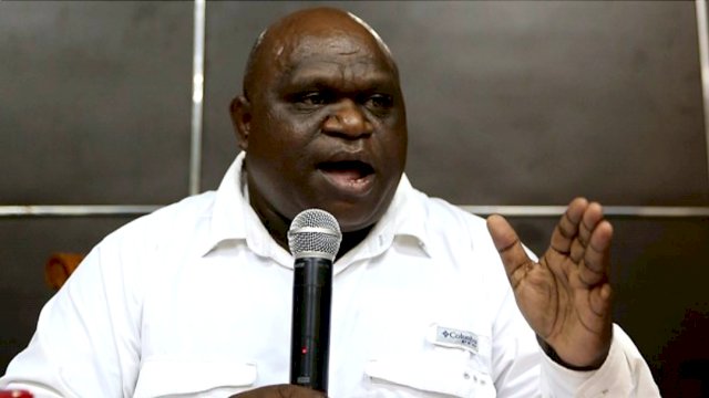 Eks Komisioner Komisi Nasional Hak Asasi Manusia (Komnas HAM) Natalius Pigai (Ari Saputra/detikcom)