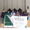 Peduli, Badako HMI Sulselbar Salurkan Bantuan ke Pesantren