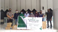 Peduli, Badako HMI Sulselbar Salurkan Bantuan ke Pesantren