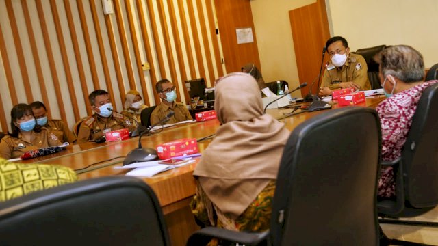 Hasanuddin Contact Temui Pj Walikota Laporkan Hasil Evaluasi Pemantauan Kawasan Tanpa Rokok
