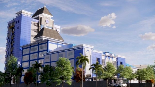 Kampus biru IAIM Kabupaten Sinjai, Sulsel.