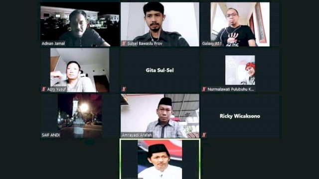 Pastikan Kesiapan Jajaran, Bawaslu Sulsel Lakukan Pendampingan Pemberian Keterangan di MK