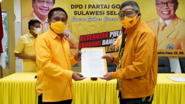 Direktur CRC Jabat PLT Golkar Parepare