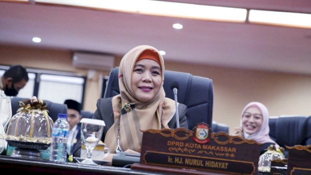 Anggota DPRD Kota Makassar, Ir. Hj. Nurul Hidayah. | tim trotoar.id
