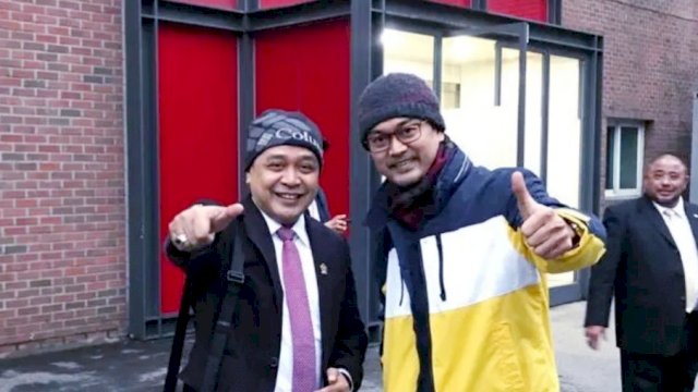 Komisi III DPR RI, Suprinsa bersam Andi Rio Padjalangi, (Sebelum pandrmi).