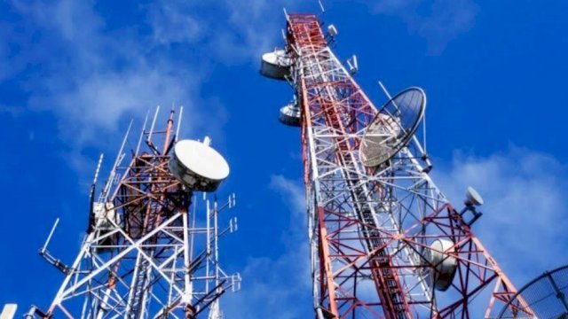 Sebuah tower jaringan (Ilustrasi)