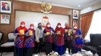 Tingkatkan Kualitas Pengrajin, Dekranasda Makassar Audience Bersama Dekranasda Provinsi Sulsel