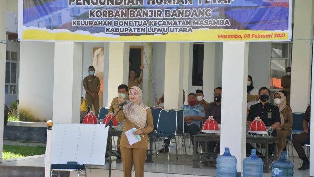 50 Huntap Korban Bencana di Luwu Utara Sudah Berpenghuni, Ini Lokasinya