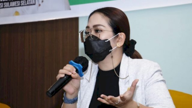 Anggota Fraksi Partai Golkar DPRD Sulsel Andi Debbie Purnama Rusdin 