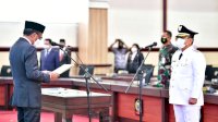 Nurdin Abdullah Lantik Irwan Bachri Sebagai Bupati Luwu Timur