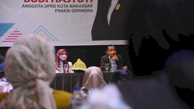 Budi Hastuti, sosialisasi Perda Tentang Persampahan