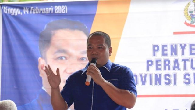 H Irwan Sosialisasi Perda Wajib Pendidikan SMA di Pangkep