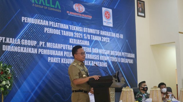 Buka Pelatihan BLK, Ingatkan Pentingnya Menjaga Jejaring