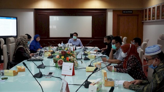 Rapat PSGA UIN Alauddin Makassar.