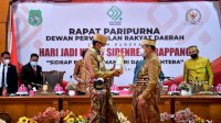 Nurdin Abdullah Ajak Masyarakat Sidrap Kawal Program Infrastruktur 2021