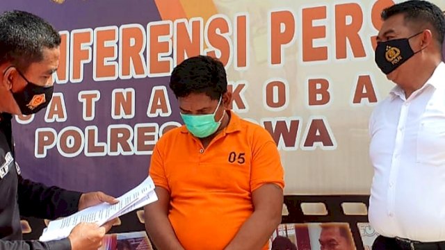 Warga yang ditangkap.