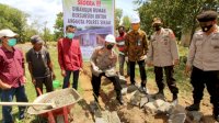 Peletakan Batu Pertama Perumahan Polri di Sinjai