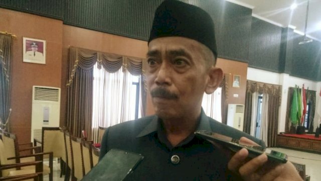 Plt Kepala Dinas PMD Sinjai, Andi Jefrianto Asapa, Selasa (2/3). | Sapri/trotoar.id.