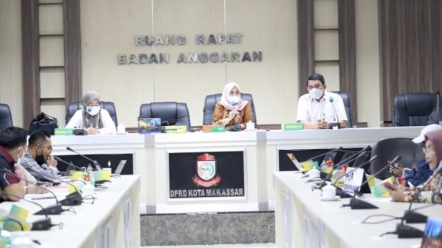 Badan Musyawarah (Bamus) DPRD Makassar gelar rapat membahas tentang rencana kegiatan Dewan di Bulan Februari-April,Rabu (24/02).