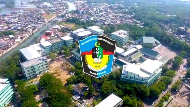 Kampus Universitas Muslim Indonesia (UMI) Makassar dari tangkapan udara. Tepatnya di Jalan Urip Sumoharjo, Makassar, Sulsel. (Ist).