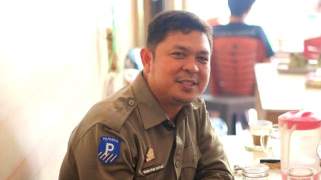 Direktur PD Parkir Makassar, Irhamsyah Gaffah.
