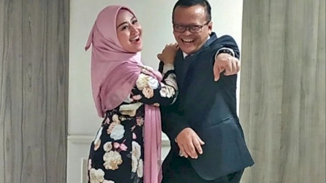Edhy Probowo didampingi istrinya, (Ist).