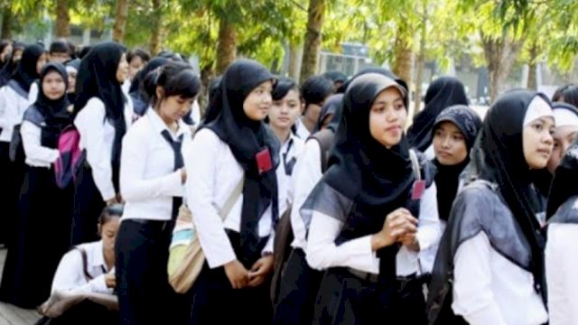 Foto mahasiswa baru (sebelum pandemi covid-19).