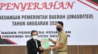 ASA Sodorkan LKPD Sinjai Tahun 2020 ke BPK