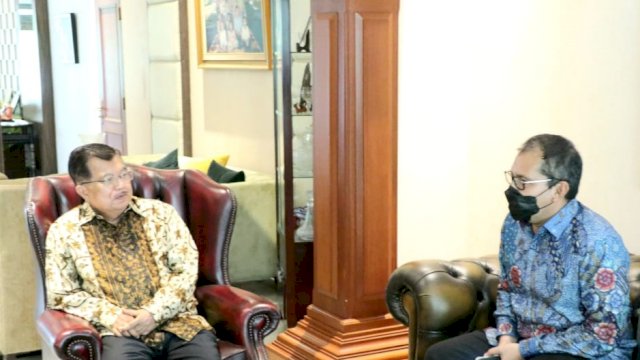 JK&mdash;DP kediaman wakil Presiden RI ke 10 dan 12 Jusuf Kalla (JK) di Jalan Haji Bau No. 2 Makassar pada hari selasa 30 Maret 2021. 