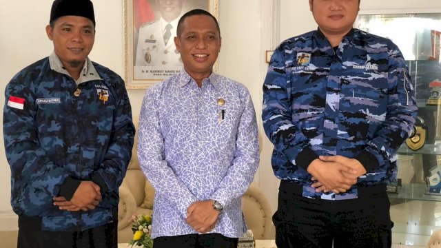Ketua KNPI Sulsel, Temui Wawali Palopo