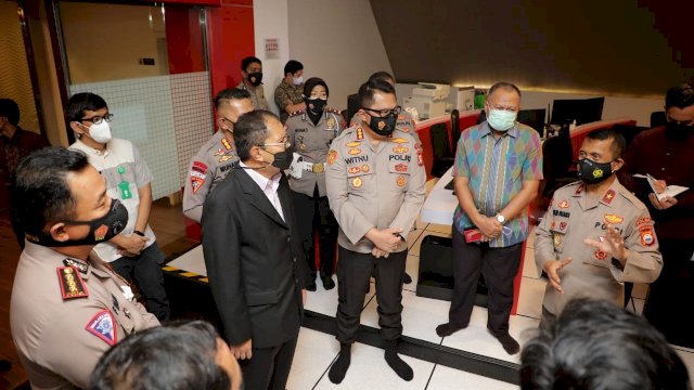 Wakapolda Kunjungi Ruang Sambangi Room Lantai 10