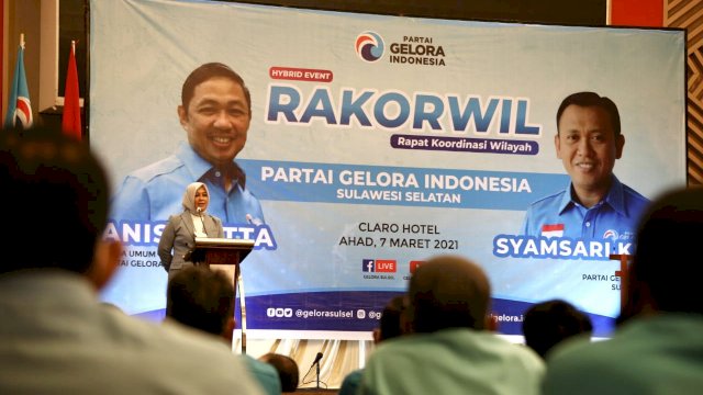 Wakil Walikota Makassar, Fatmawati Rusdi, Minggu (7/3).