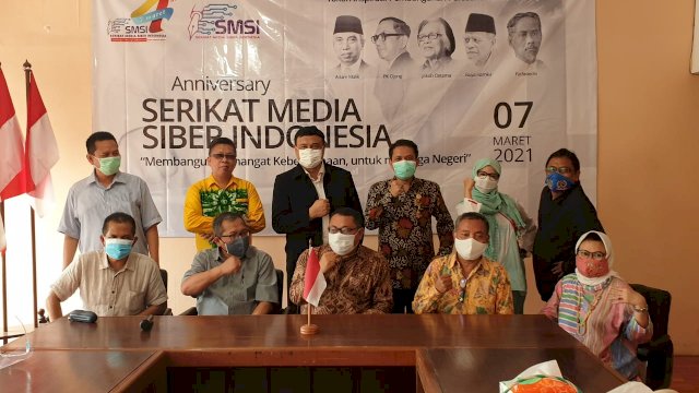 Perayaan HUT Ke Empat SMSI Berlangsung Sederhana