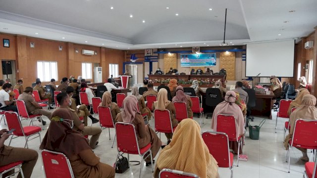 Sosialisasi vaksinasi di Kabupaten Bulukumba, Senin (8/3).