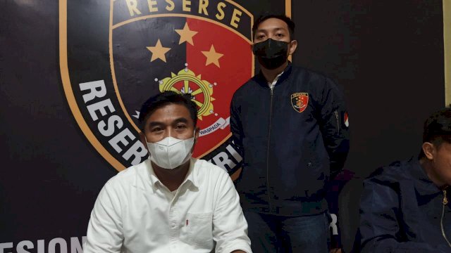 Kasat Reskrim Polres Gowa AKP. Jufri Natsir saat dikonfirmasi siang tadi Rabu (10/3/2021) di ruang kerjanya.