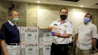 Terima Bantuan Masker dan Suplemen, Wali Kota Makassar Siap Bagikan Ke Warga
