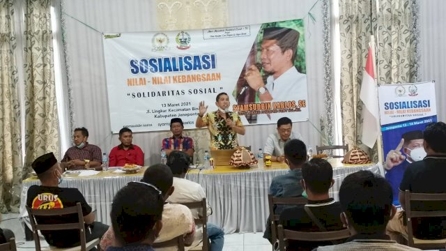 Syamsuddin Karlos Ingatkan Warga Pentingnya Hidup Solidaritas