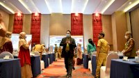 Sekprov Sulsel Buka Secara Resmi Acara Sosialisasi Vaksinasi Covid-19 2021