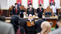 Plt Gubernur Hadiri Pelantikan Anggota DPRD Sulsel Sisa Masa Jabatan 2019-2024