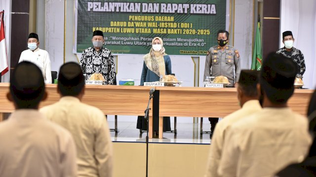 Pengurus DDI Luwu Utara Periode 2020 &ndash; 2025 Resmi Dilantik